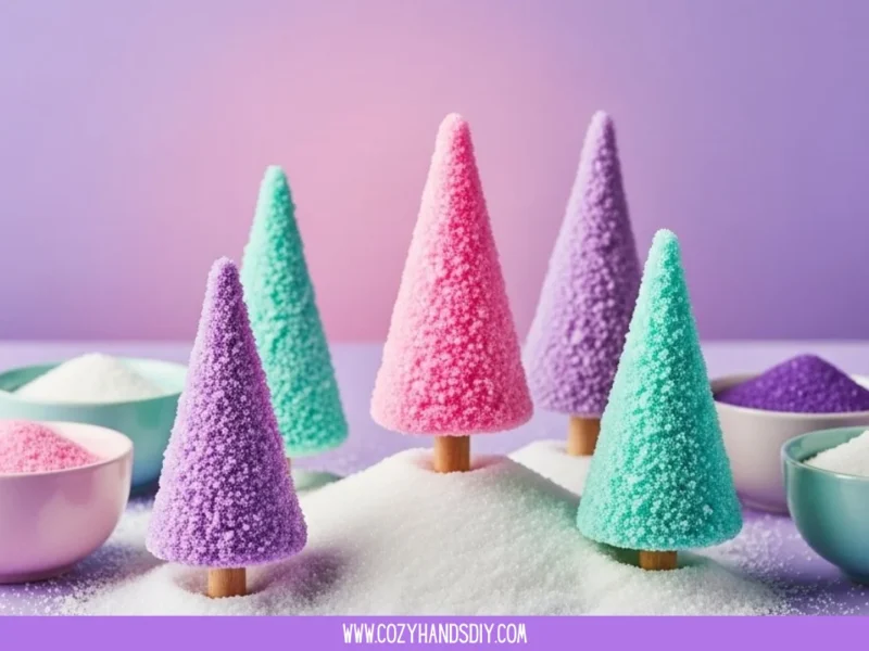 Baking Soda Crystal Growing Tree