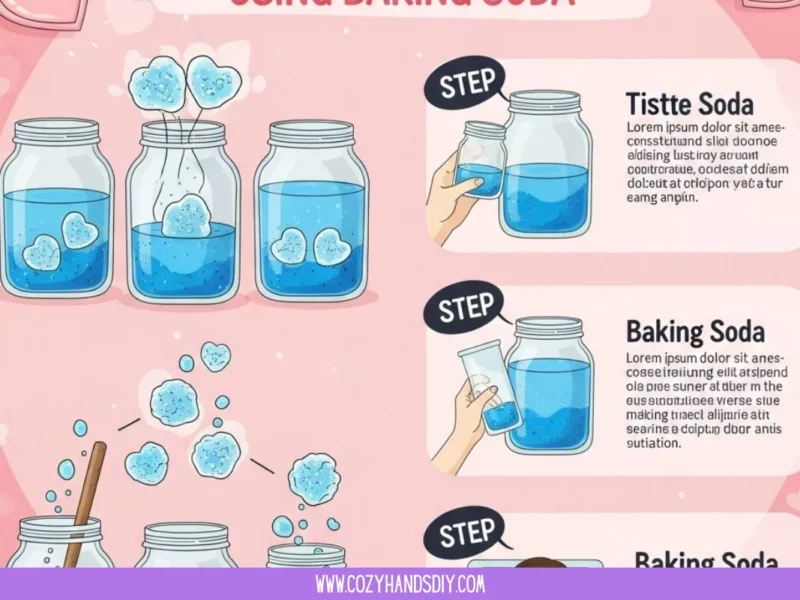 How To Make Baking Soda Crystal Heart Growth