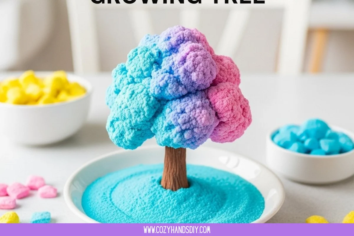 How To Make Baking Soda Growing Tree