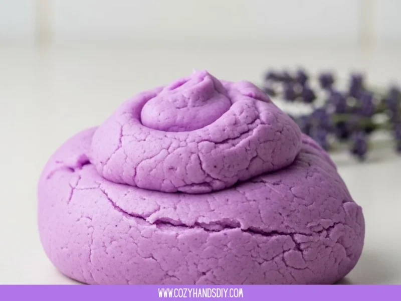 Calming Lavender Play Dough