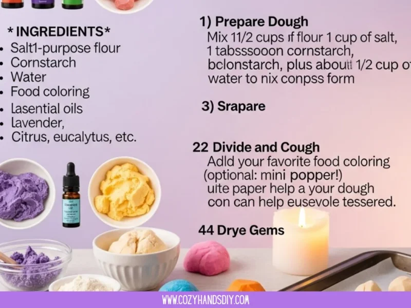 DIY Aromatic Gems – Natural Scented Crystals