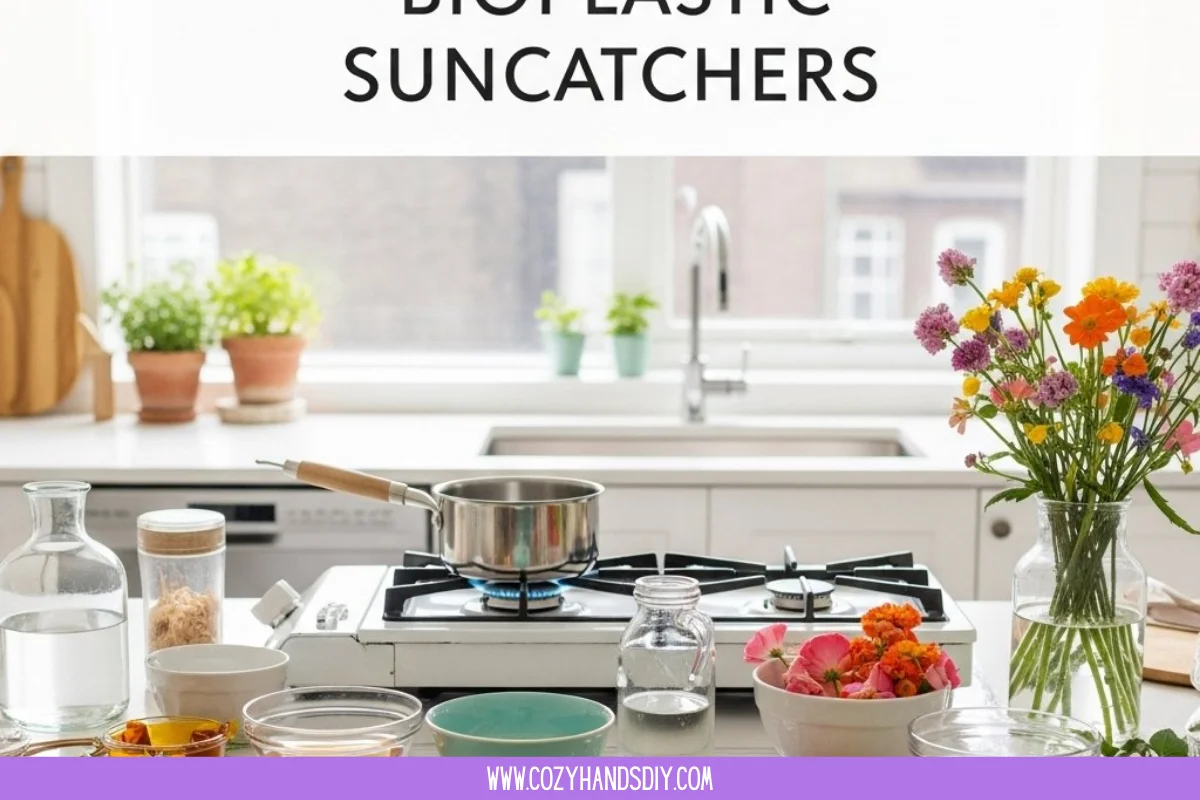 Eco Friendly DIY Bioplastic Suncatchers