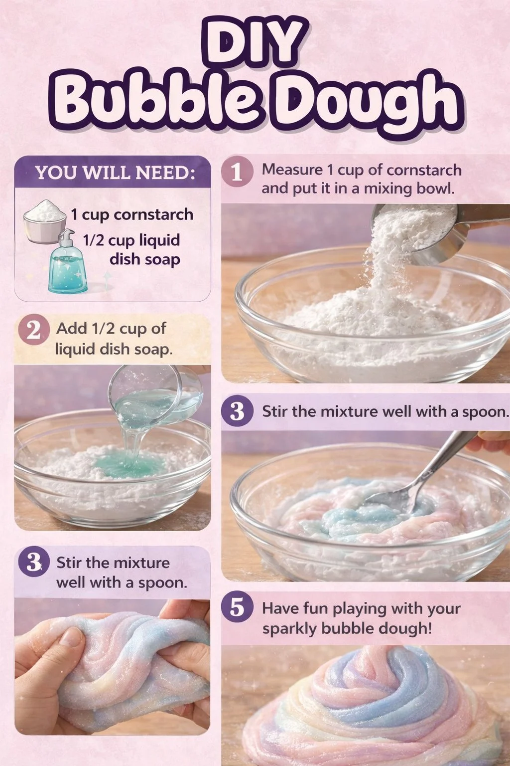 DIY Bubble Dough