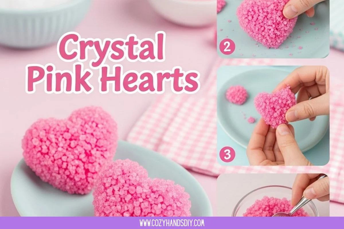 How to Growing Crystal Pink Hearts
