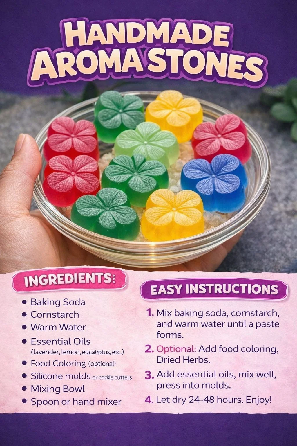 Handmade Aroma Stones