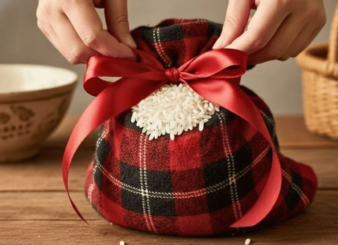 No-Sew Rice Heat Pack – Easy Homemade Gift Idea