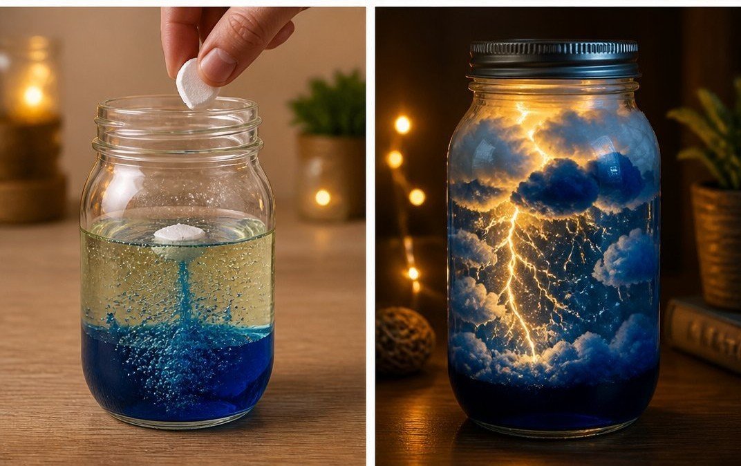 Lightning Storm in a Jar