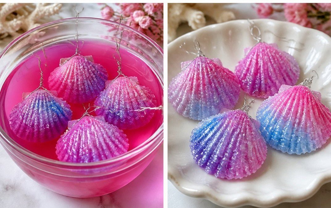 Crystal Seashell Craft