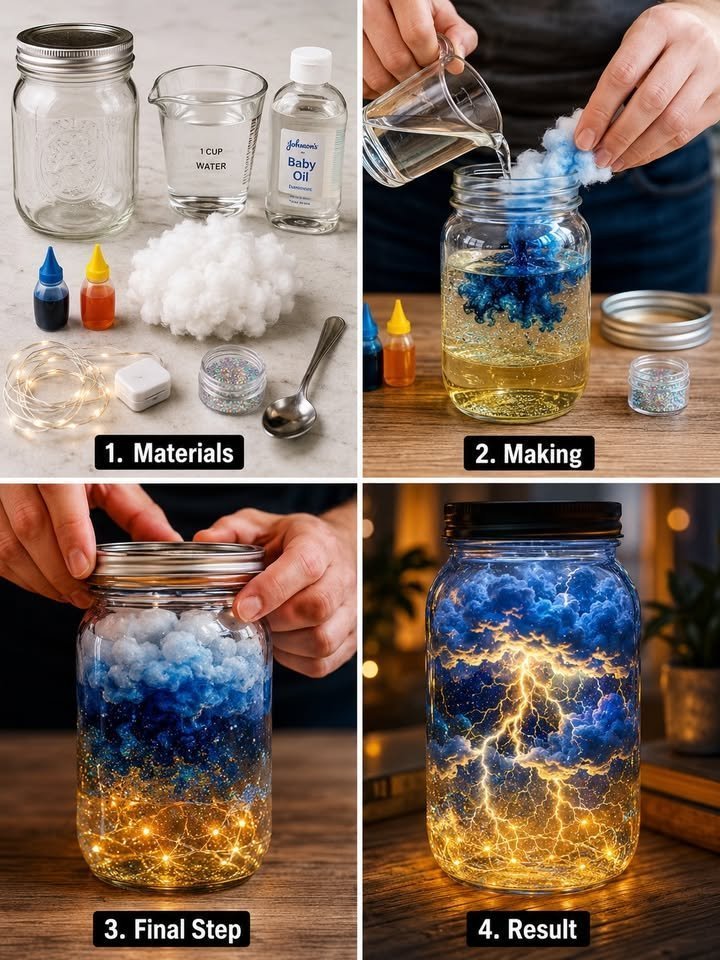 Lightning Storm in a Jar