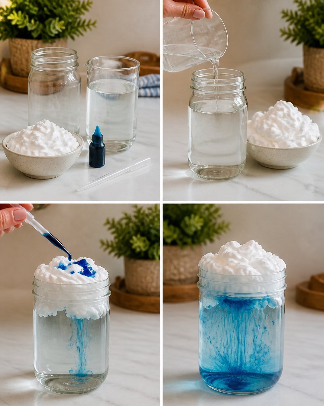 Rain Cloud Science Experiment Becomes Cozy