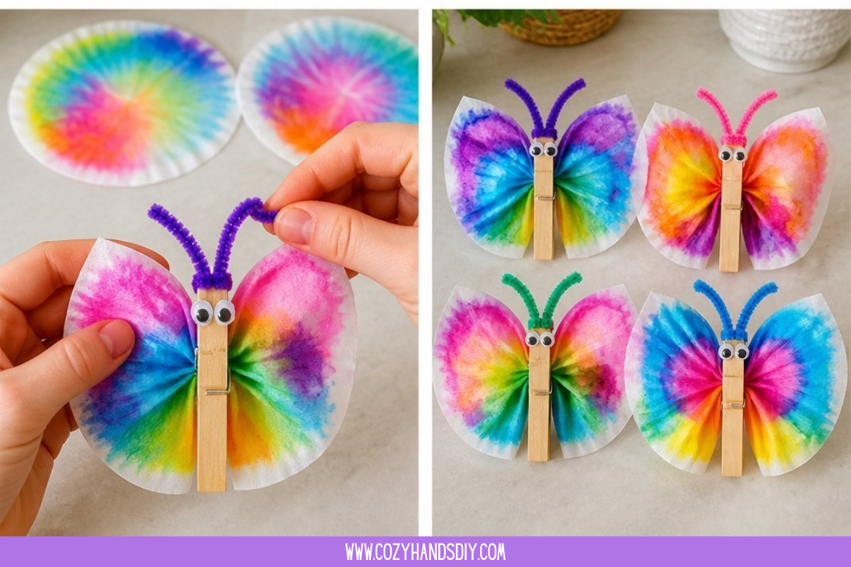 Chromatography with Coffee Filter Butterflies