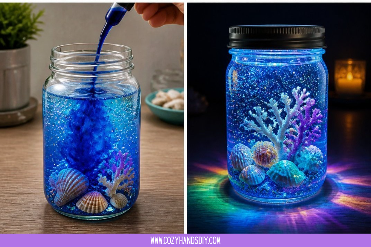 The Glowing Ocean Jar Becomes Cozy