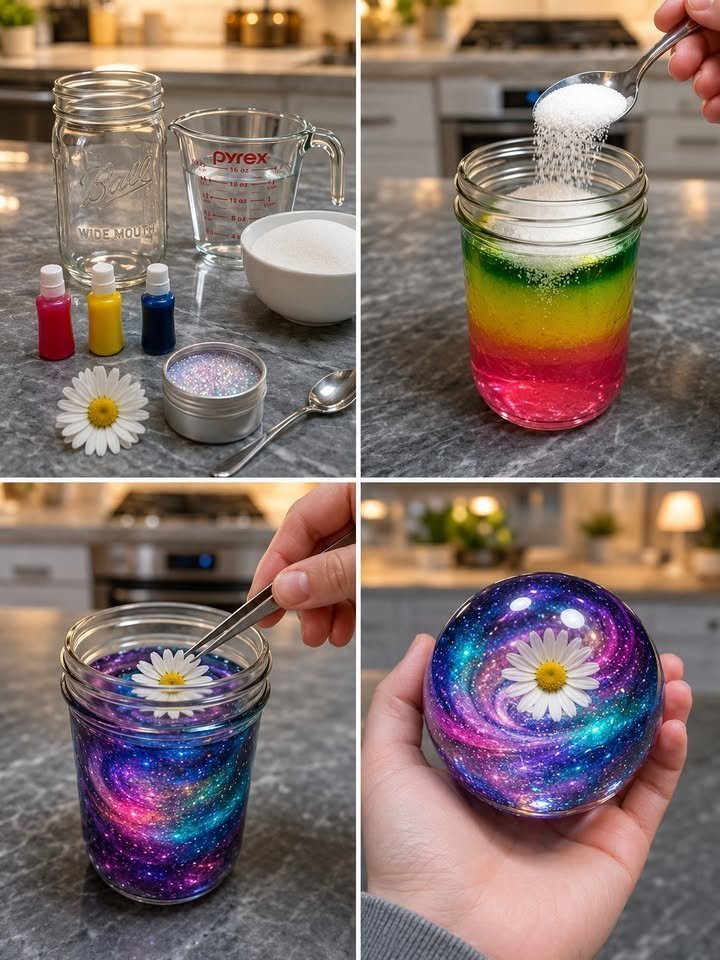 Rainbow Sugar Crystal Magic Turns Cozy