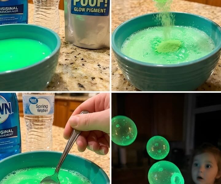 Glow-in-the-Dark Bubble Solution