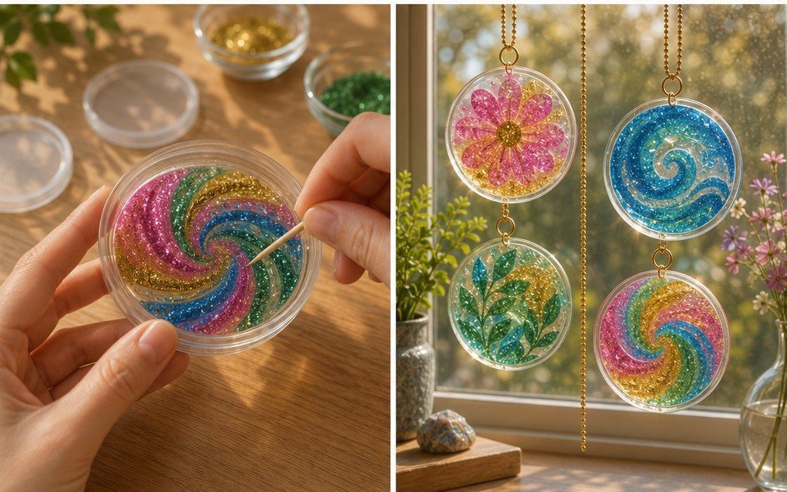 Clear Glue Suncatcher Craft