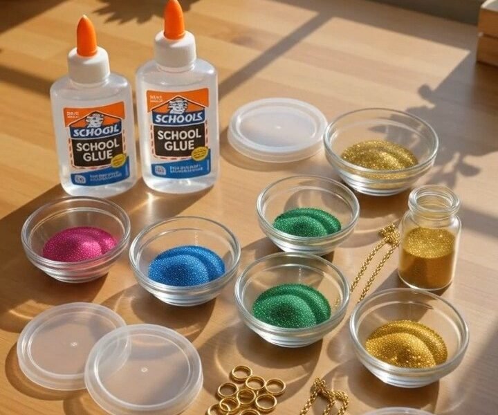 Clear Glue Suncatcher Craft Becomes Cozy